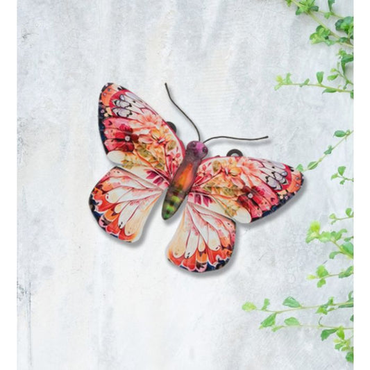 Butterfly Stake/Wall Decor Small - Pink