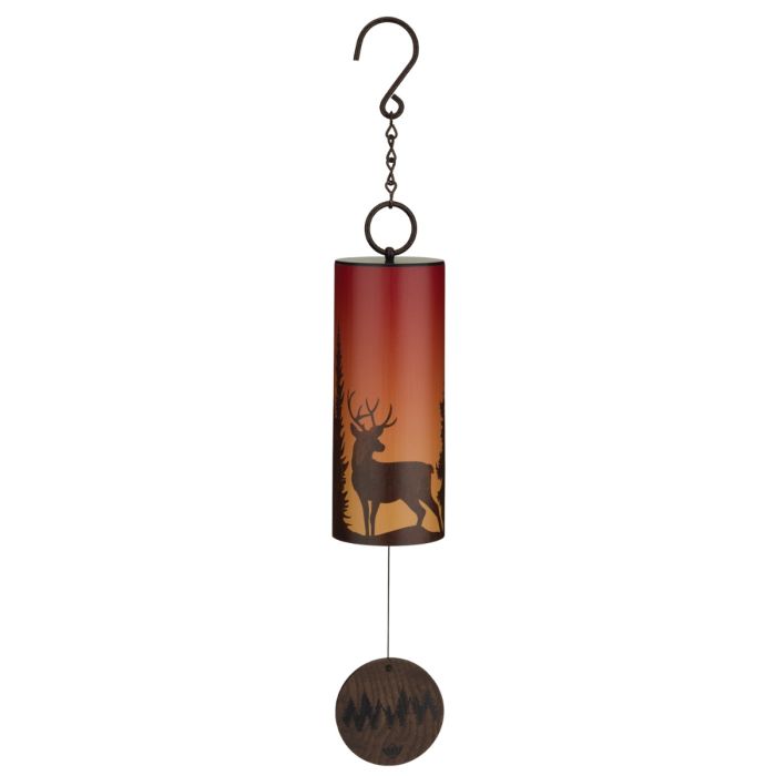 Night Sky Wind Bell 4" - Deer