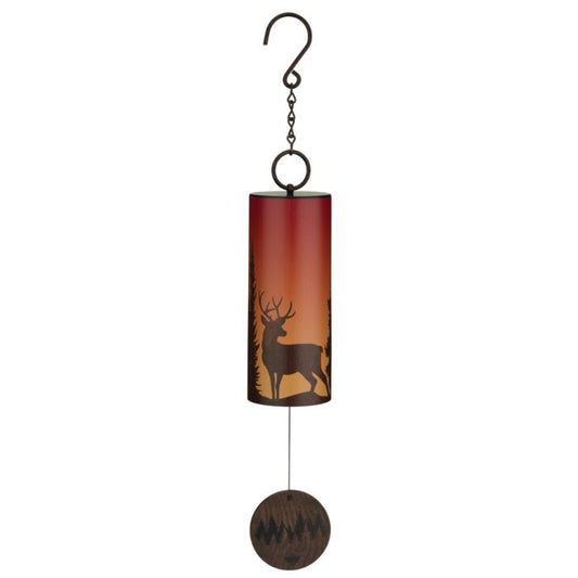 Night Sky Wind Bell 4" - Deer