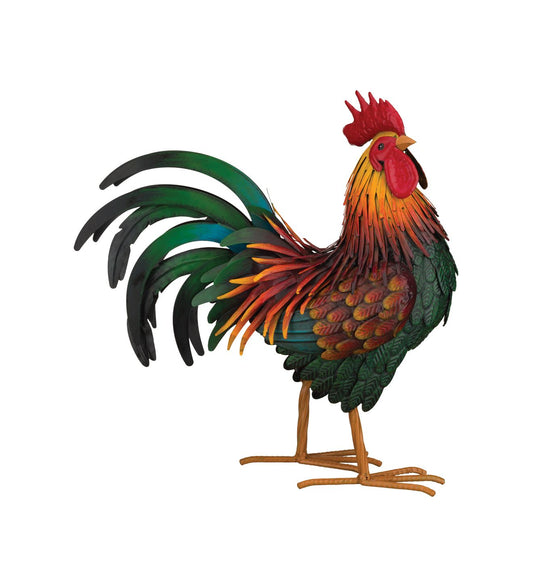 Rhode Island Red Rooster Decor MED