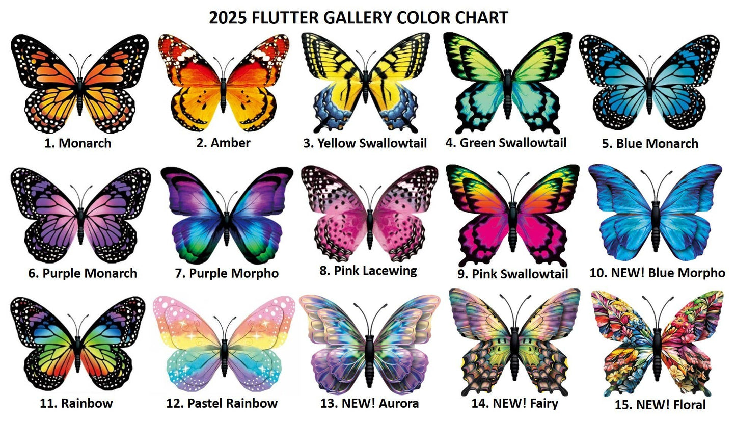Butterfly Magnet GLOW Bundle of 100!