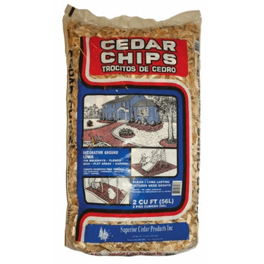 Bag Cedar Chips-Cedar Chips : 2 CU FT