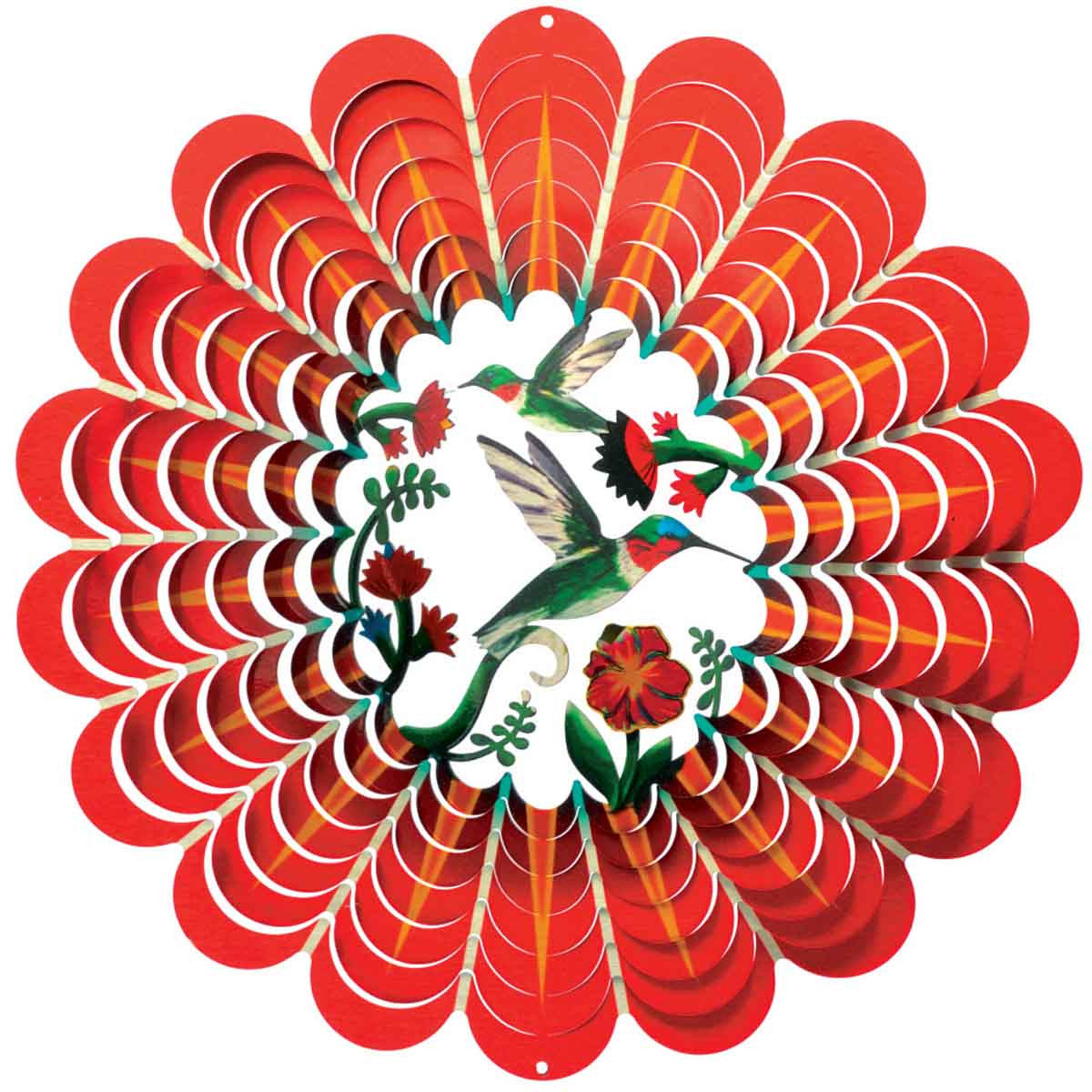 3D Hummingbird Large 12" Wind Spinner