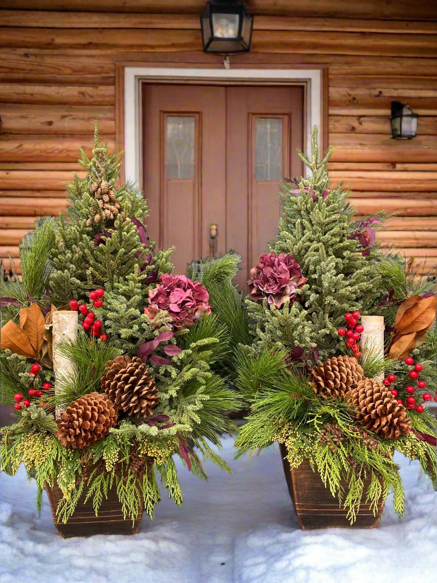 Christmas Pots