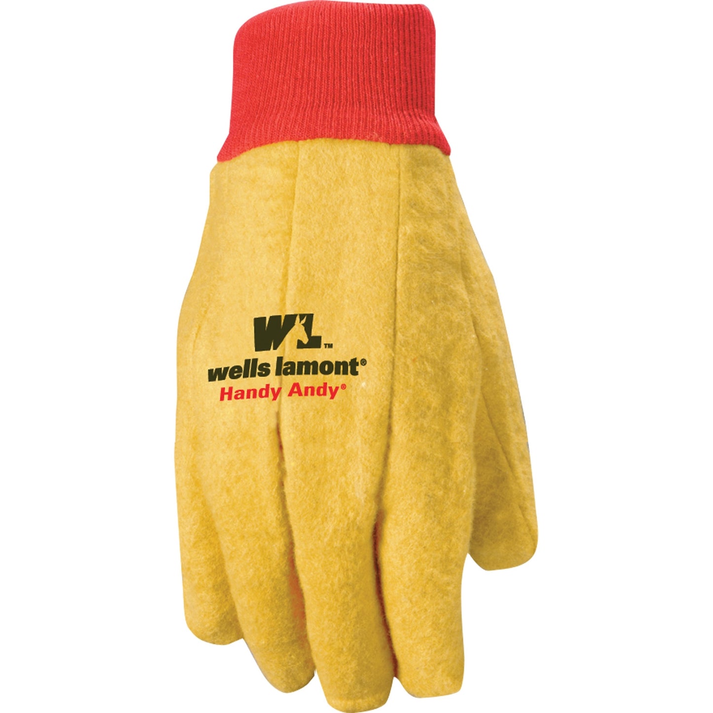 GLOVE CHORE POLY/COTTON YL XL