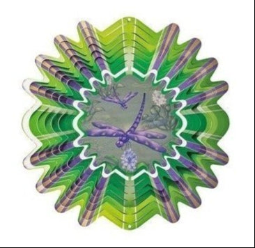 Animated Dragonfly Large 12" Wind Spinner