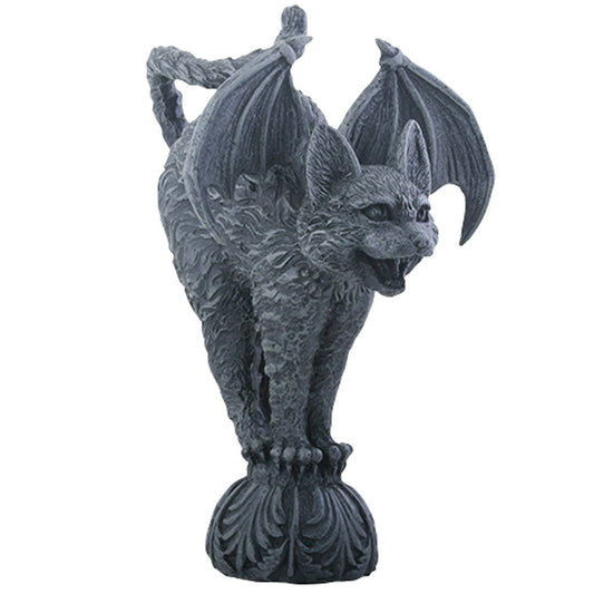 Bat Winged Cat Gargoyle
