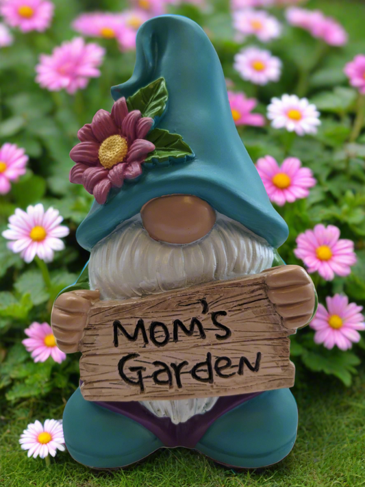 Mom's Garden Gnome Statue