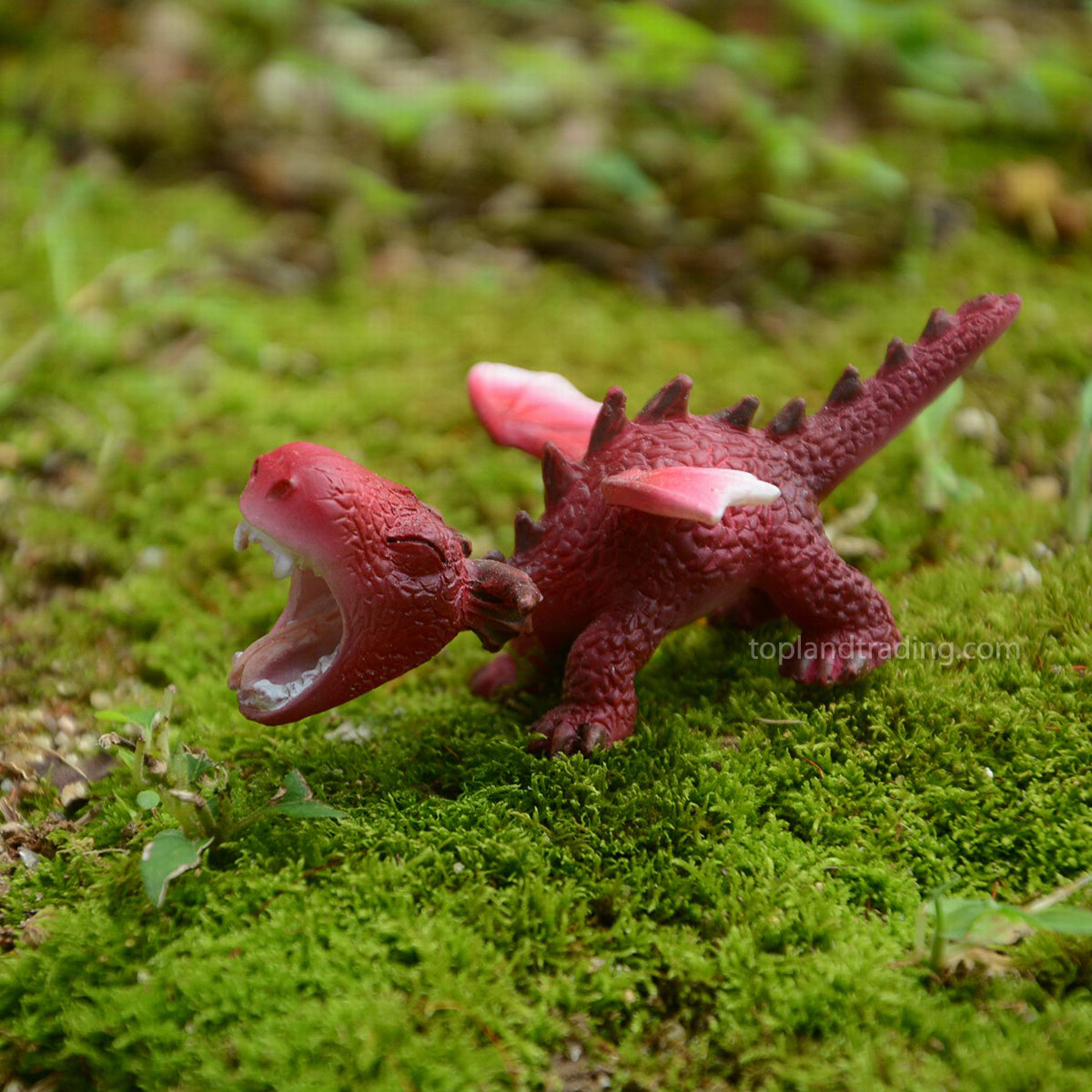 Mini Red Dragon Roaring