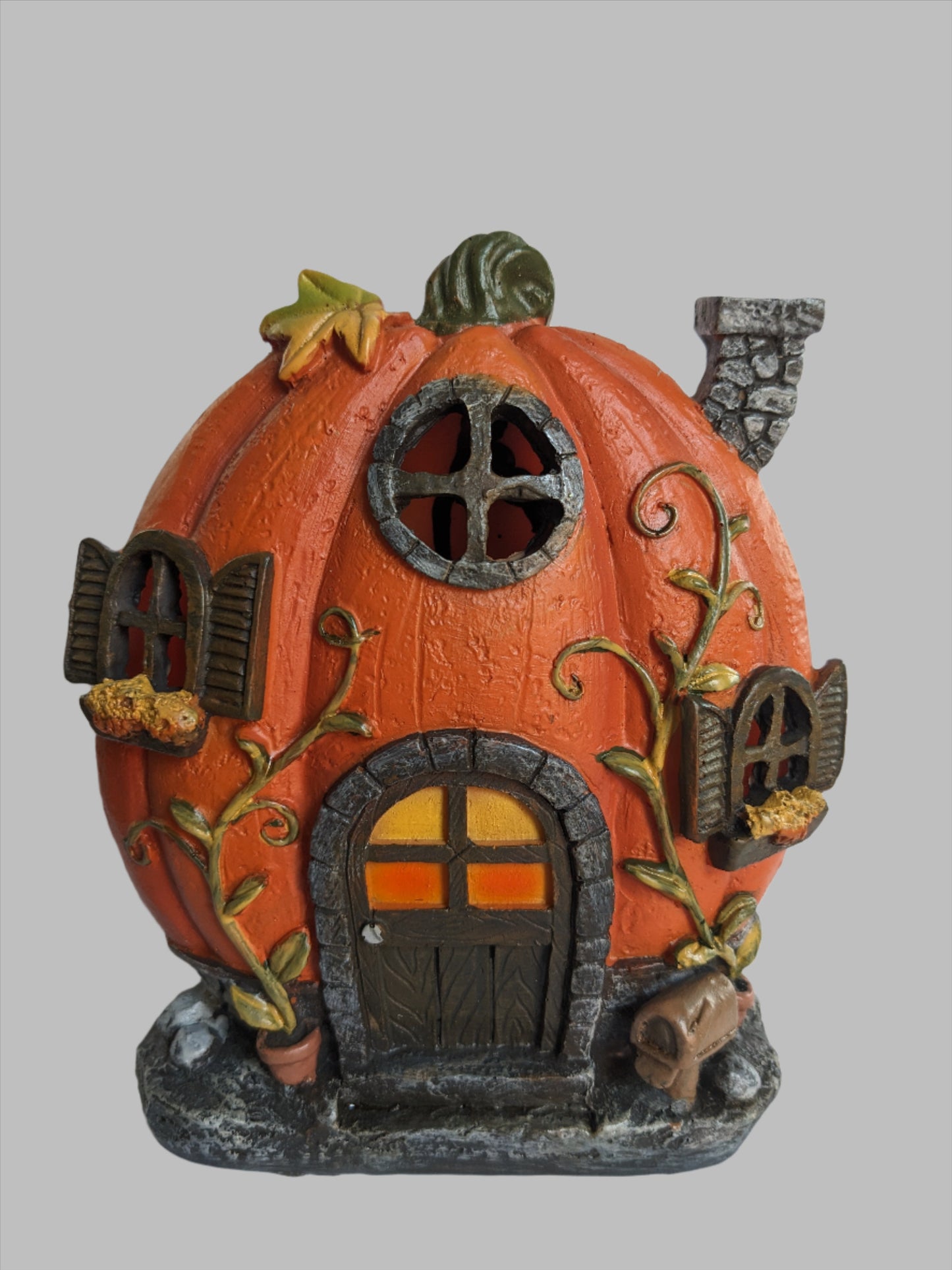 LED Pumpkin House