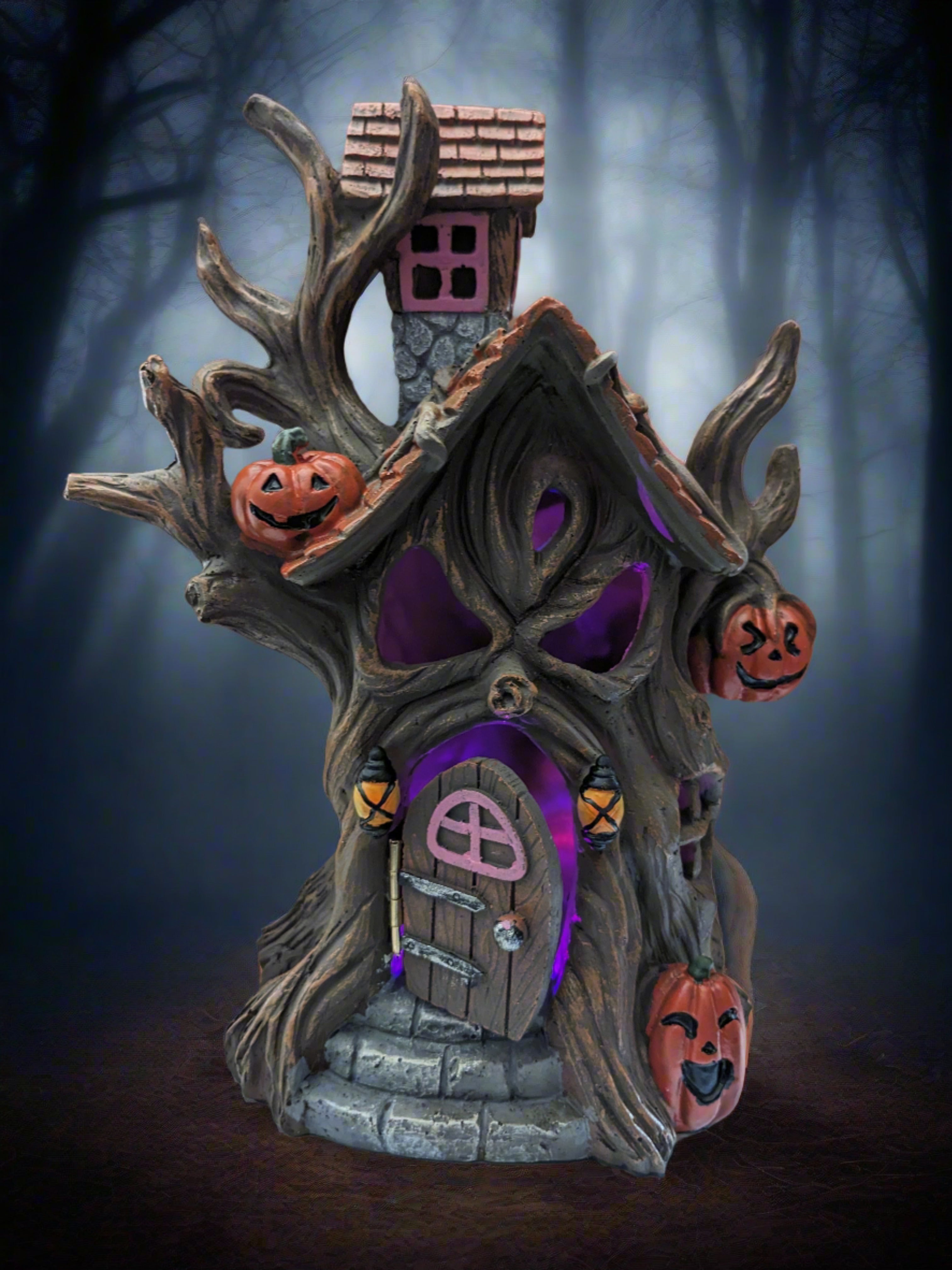 Spooky Treehouse LED Haunted Tree House – Rock Gardens