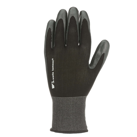 Wells Lamont Nitrile Palm Glove XL Black