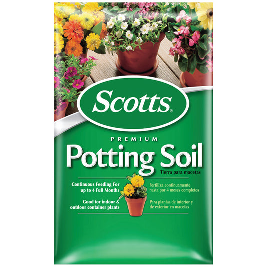 Scotts Premium Potting Soil with Fertilizer |