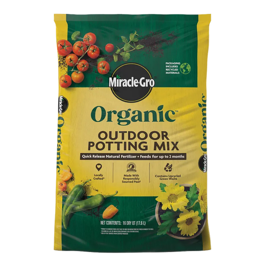 Organic Outdoor mix Miracle Gro 25 Qt