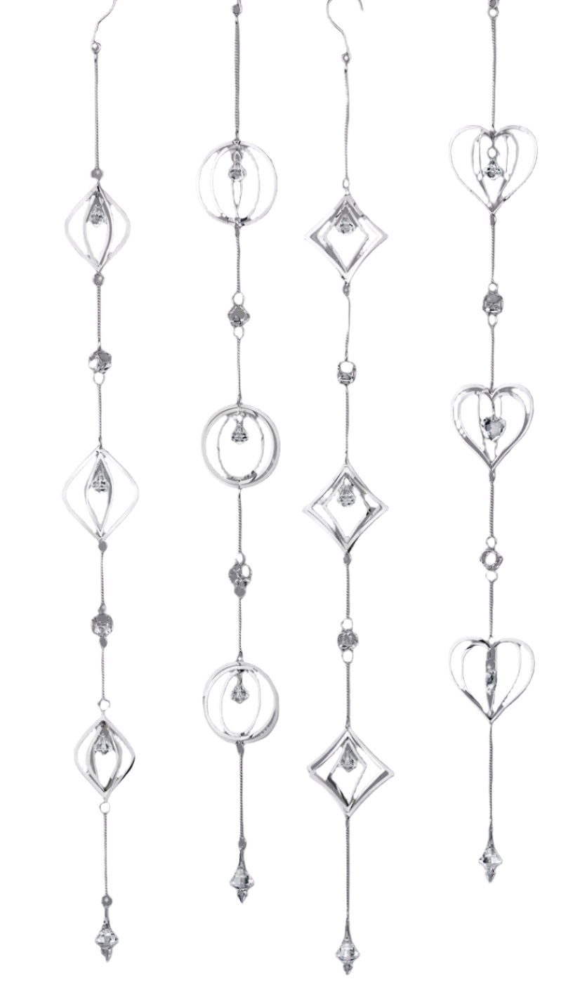 Stainless Steel Suncatcher - 4 Assorted