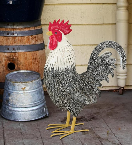 Verde Rooster Decor Large
