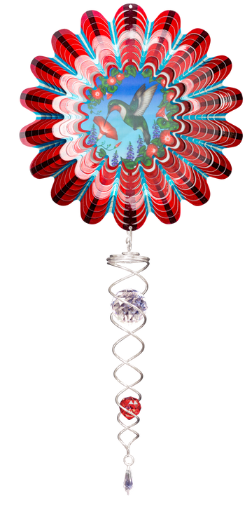 Animated Red Hummingbird Mini Set