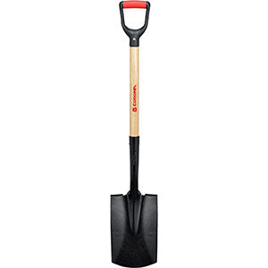 11" Garden Spade 30" Wood Handle With D-Grip