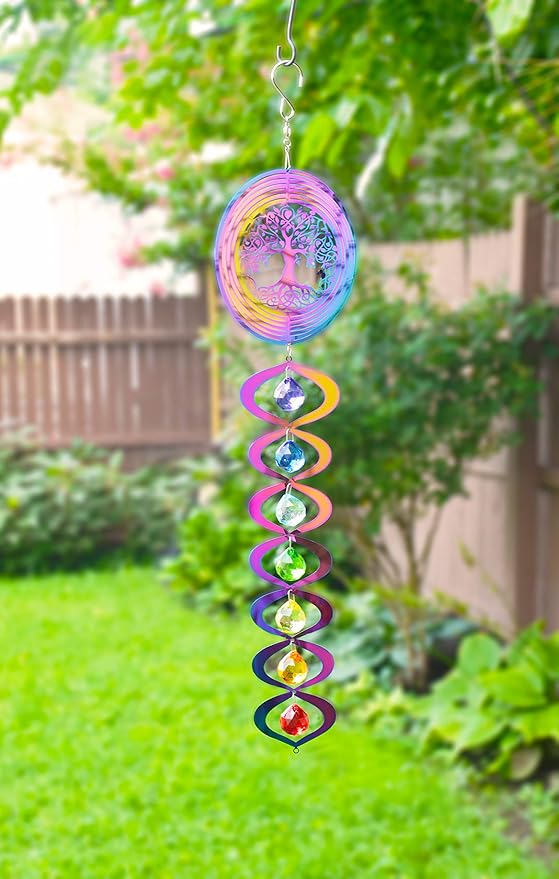 Iridescent Tree of Life Spinner