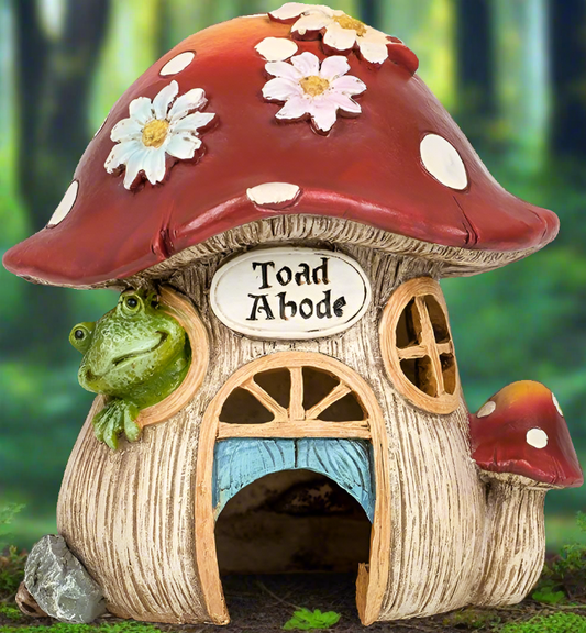 Toad Abode with Daisy Statue