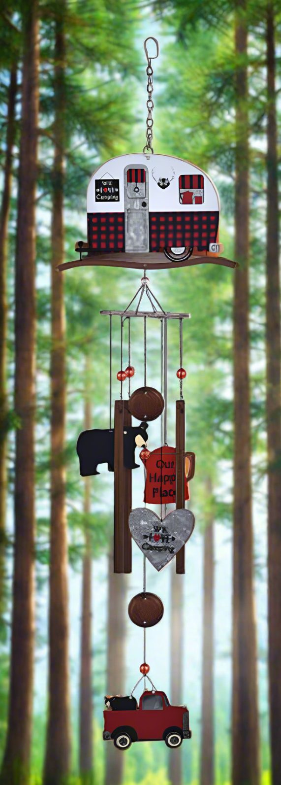 We Love Camping Wind Chime