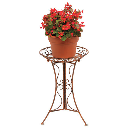 Deer Park Sunburst Round Plant Stand