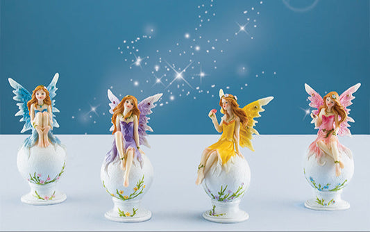 Fairy Sitting on Ball