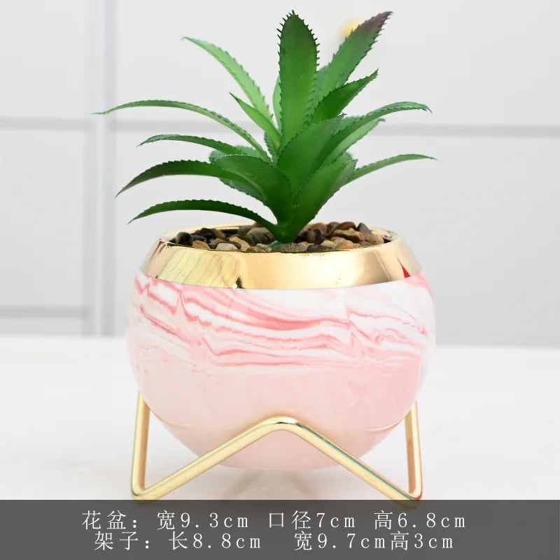 Mini Ceramic Pot With Stand