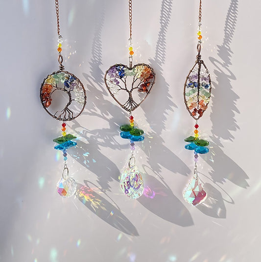 Chakra Tree Of Life Suncatcher