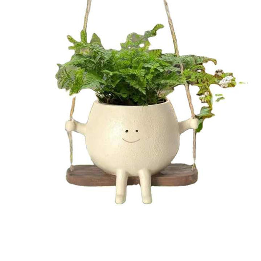 Smiling Swinging Planter