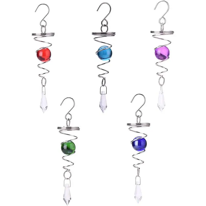 Gazing Ball Wind Spinner