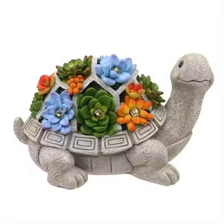 Solar Succulent Turtle