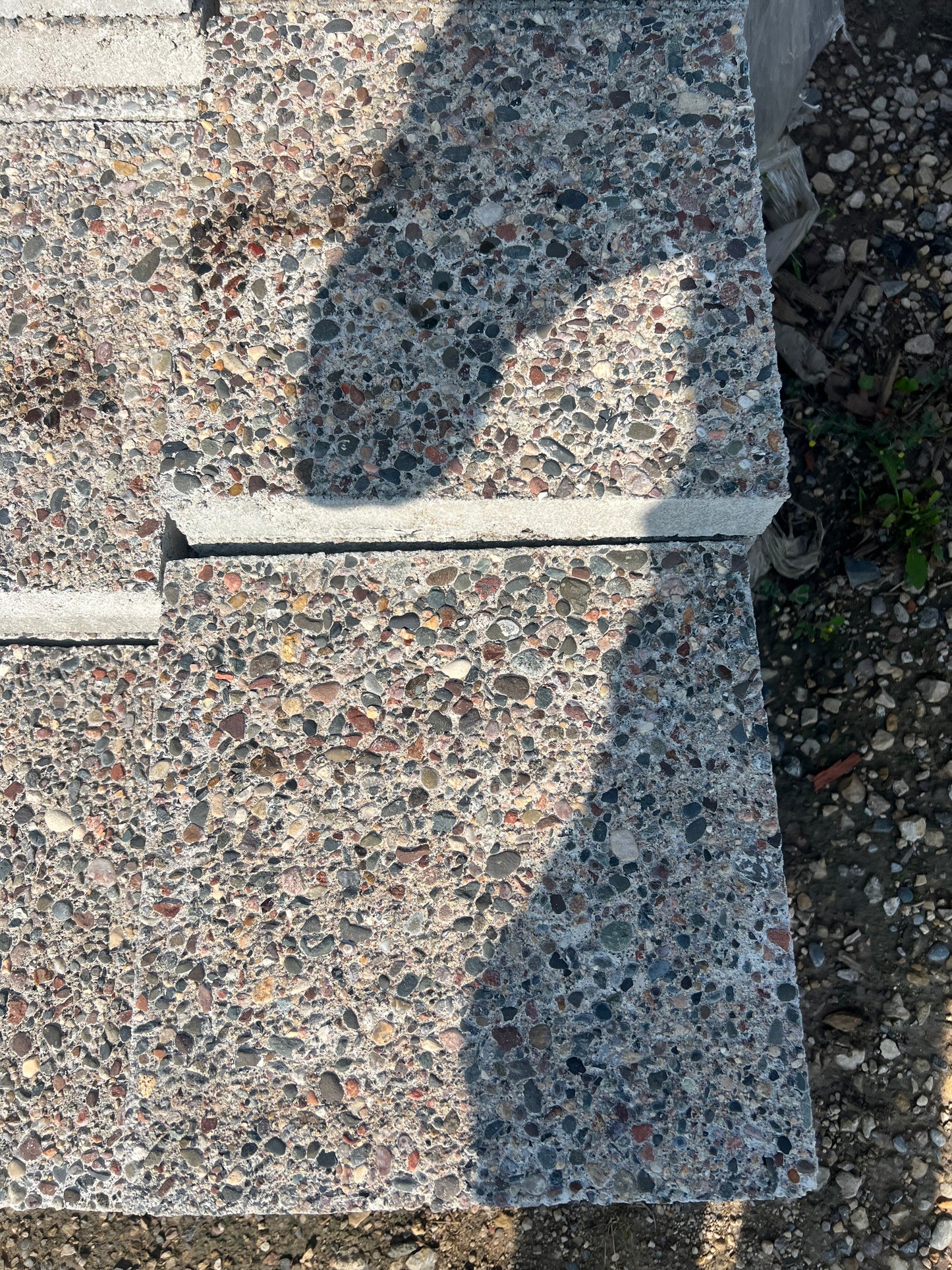 12" Square Exposed Aggregate