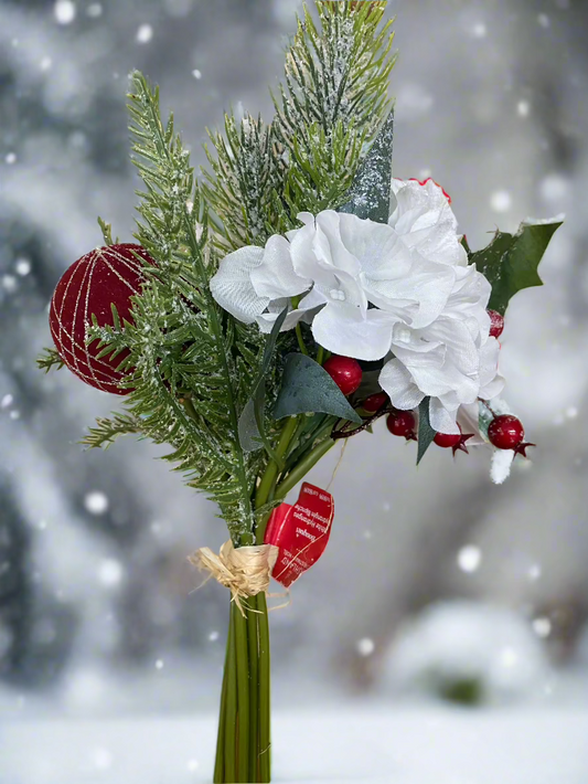 White Hydrangea Bouquet