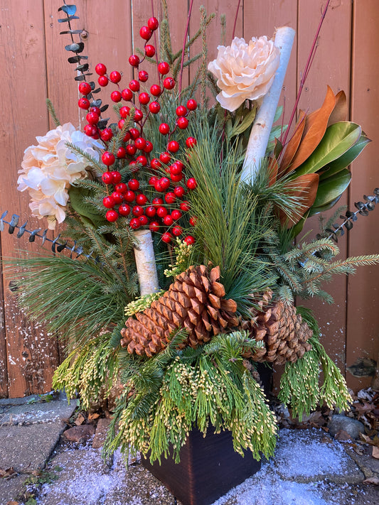 Winter Garden Designer Pot