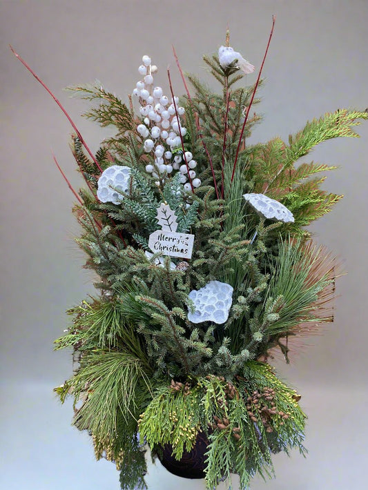 Remembrance Christmas Pot