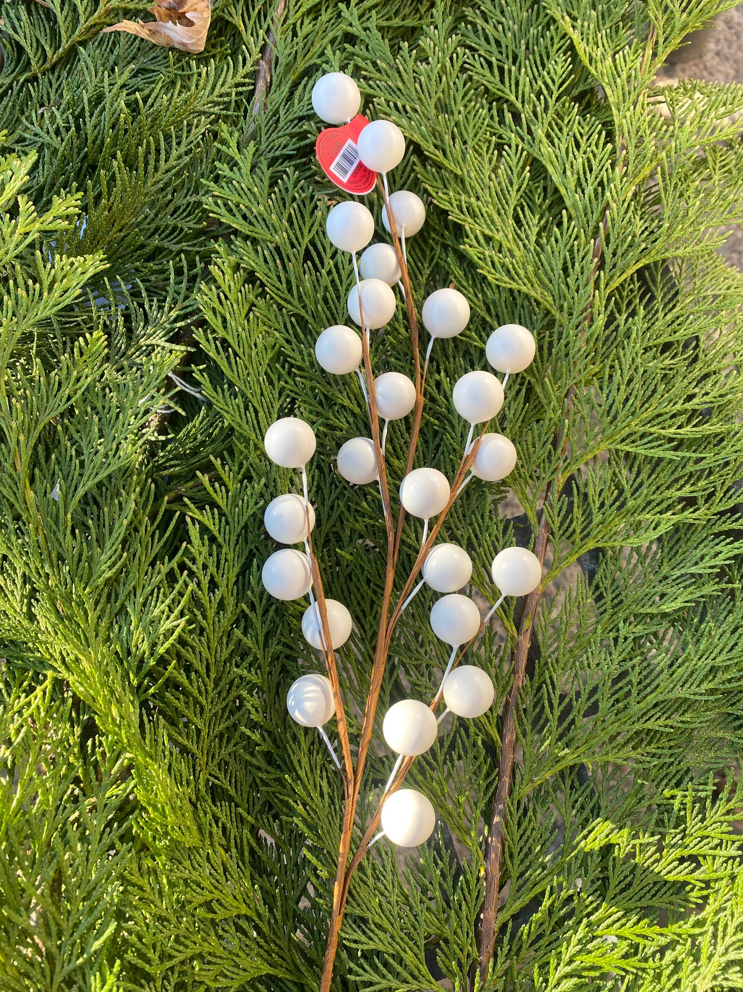 White Berry Pick 19"