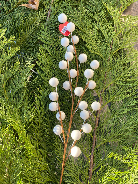 White Berry Pick 19"