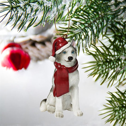 Siberian Husky Ornament