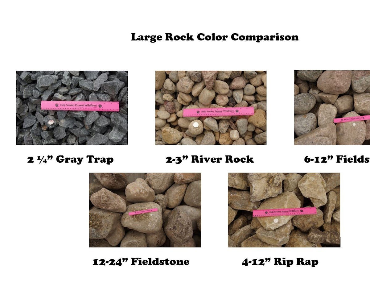 Upper Stream Rocks Vs Lower Stream Rocks River Rock 2