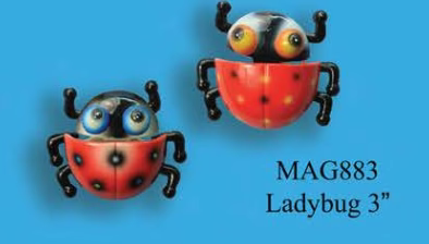 Ladybug Bobble Magnet