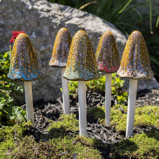 Tall Natural Mushroom