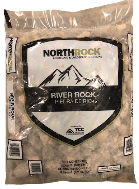 1.5" River Rock 0.5 cu.ft. Bag