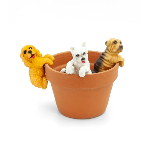 Puppy Pot Hanger Medium B