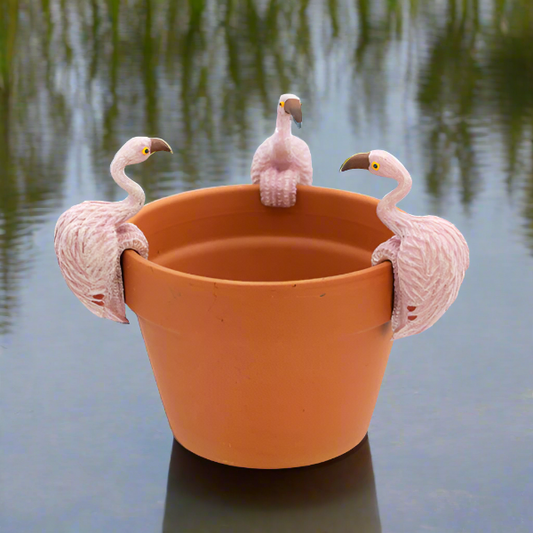 Flamingo Pot Hanger Medium