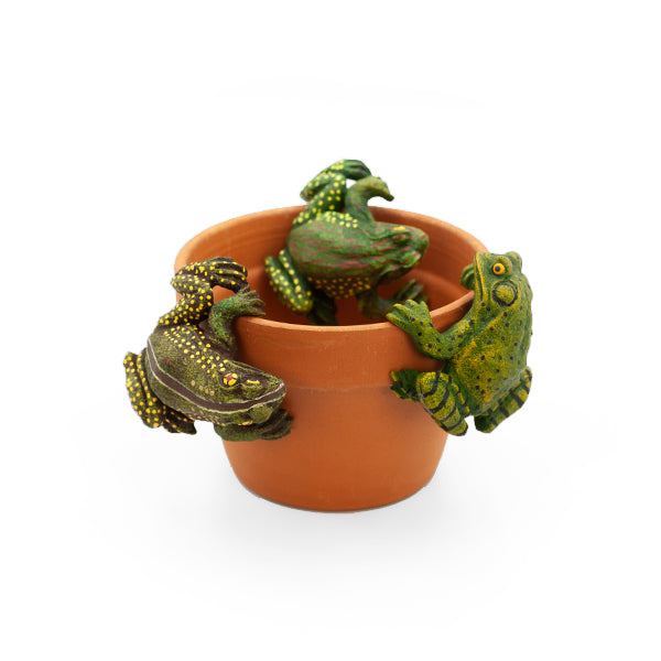 Frog Pot Hanger Large
