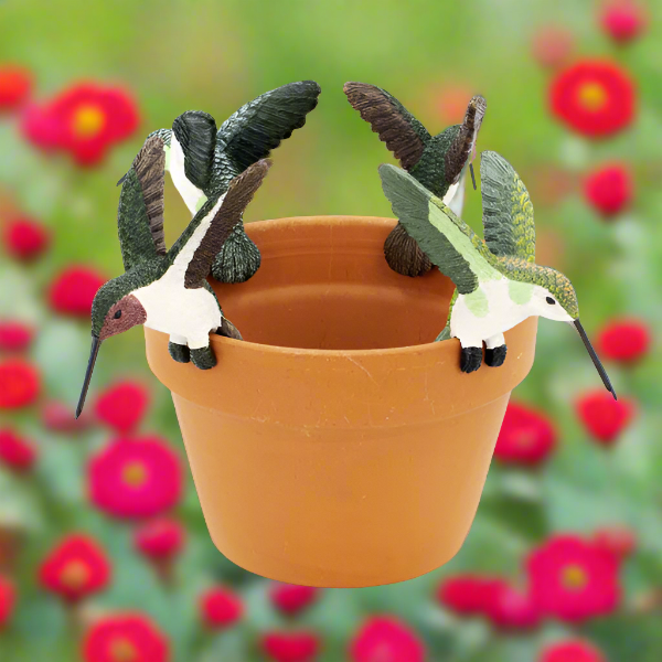 Hummingbird Pot Hanger Medium