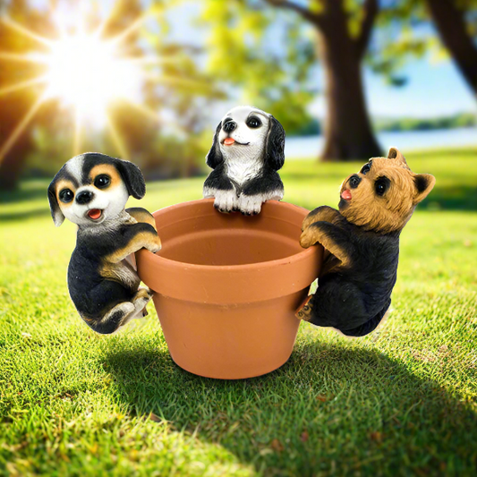 Jumbo Puppy Pot Hanger