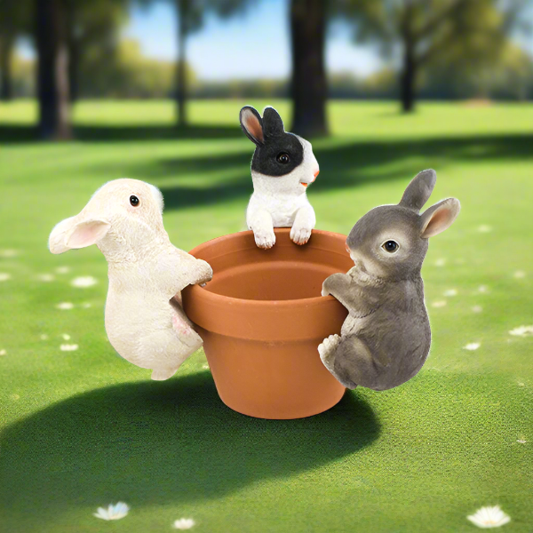 Jumbo Rabbit Pot Hanger – Rock Gardens