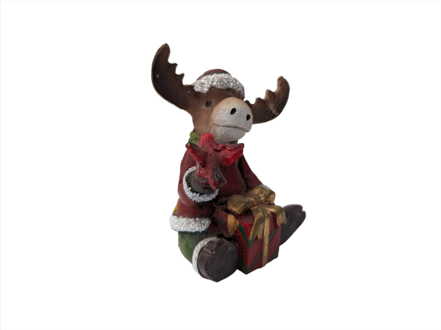 Mini Garden Christmas Moose